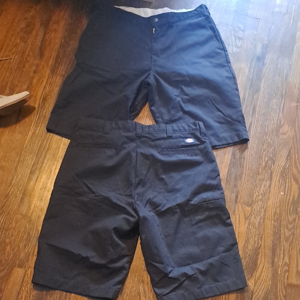 Dickies Men’s Black Cargo Work Shorts